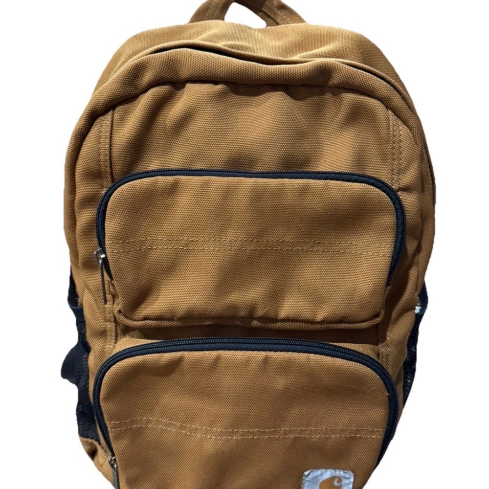 Carhartt Tan Backpack with Black Accents